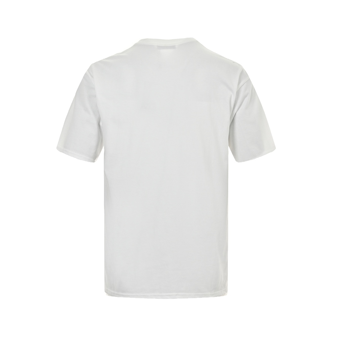 Gradient crown print T-shirt