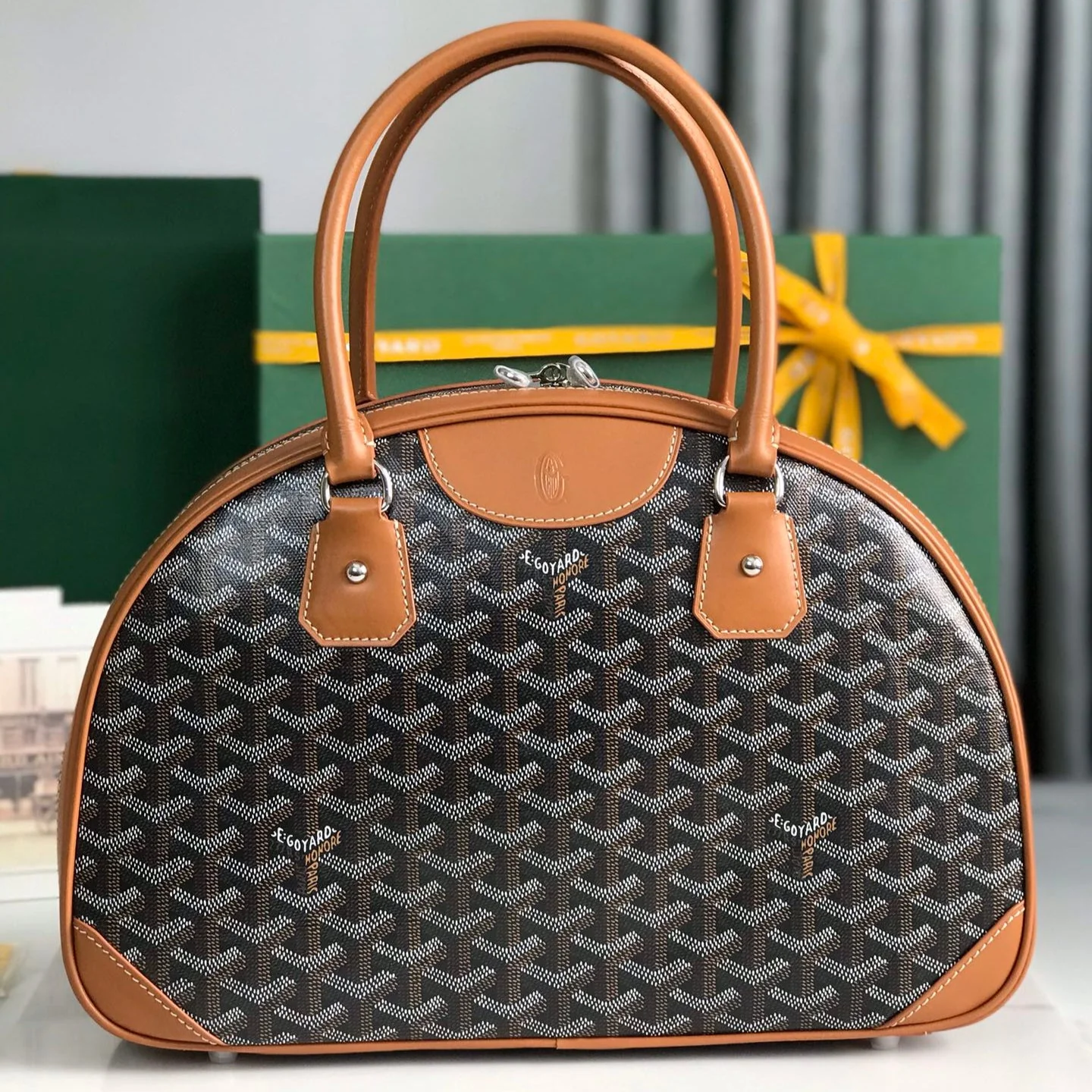 Tan Calfskin Handbag