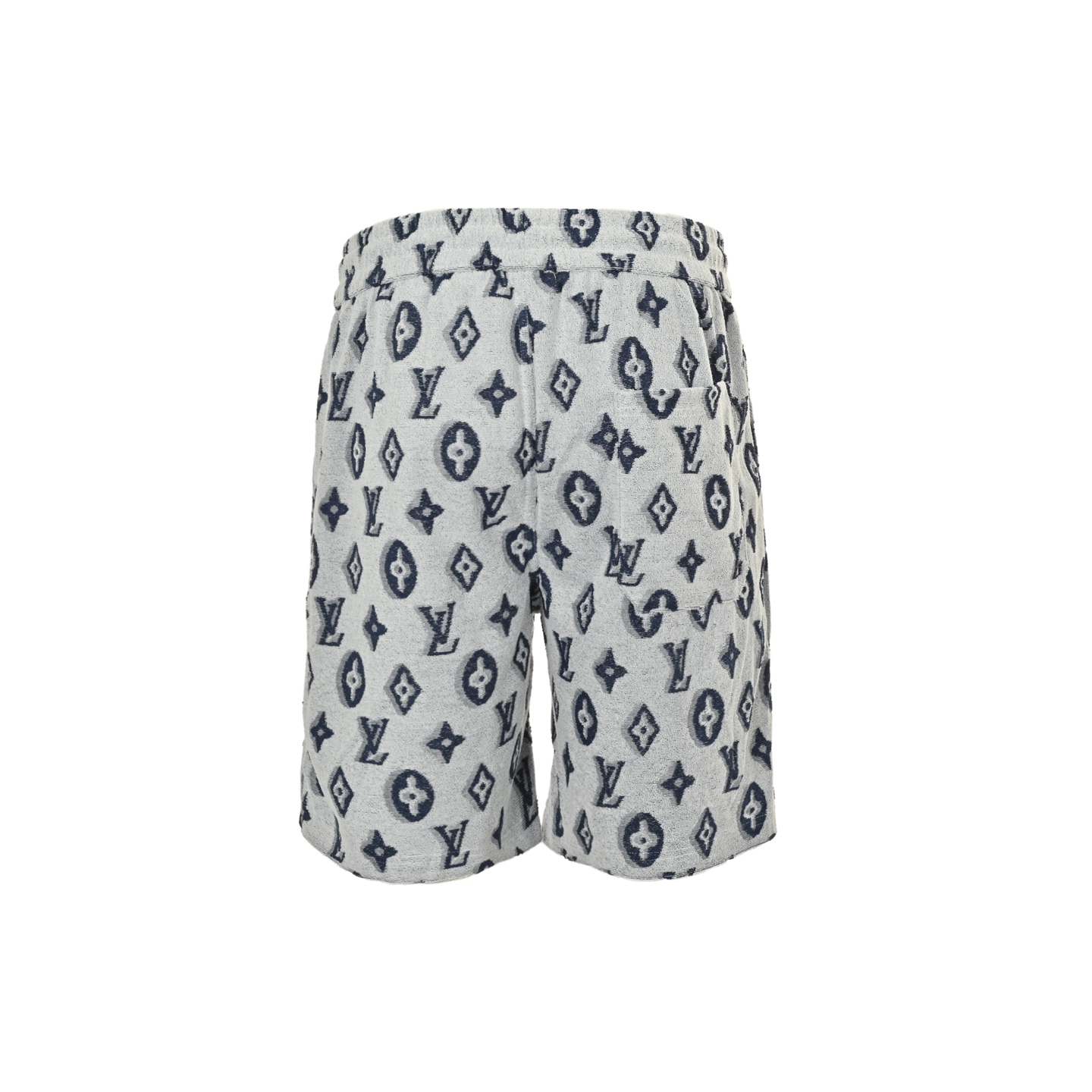 25SS All-over Vintage Monogram Jacquard Terry Shorts