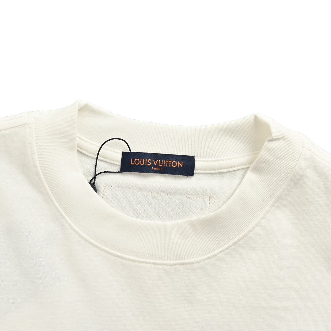 Foam Printed Lettering T-shirt