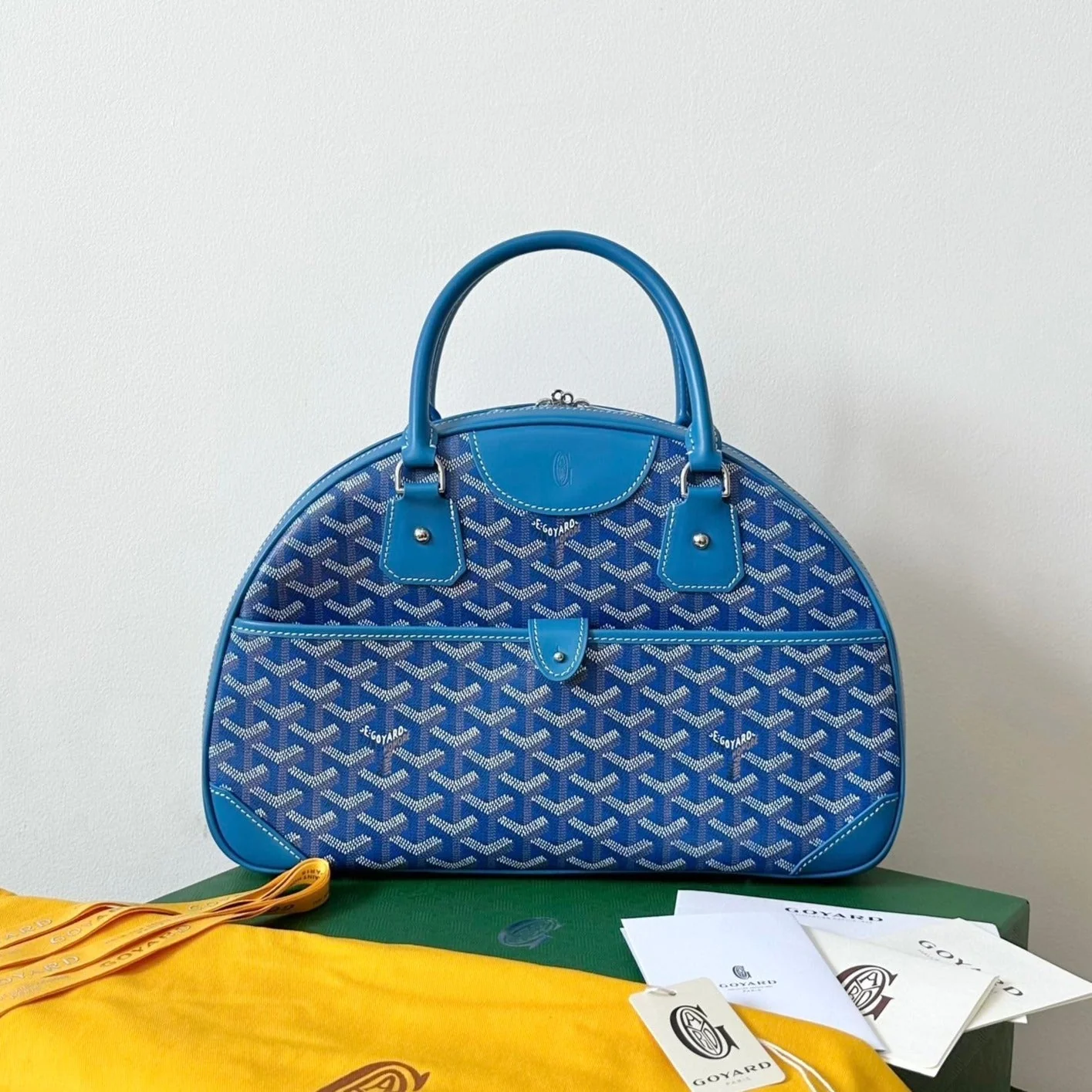 Medium Blue Canvas Bowling Ball