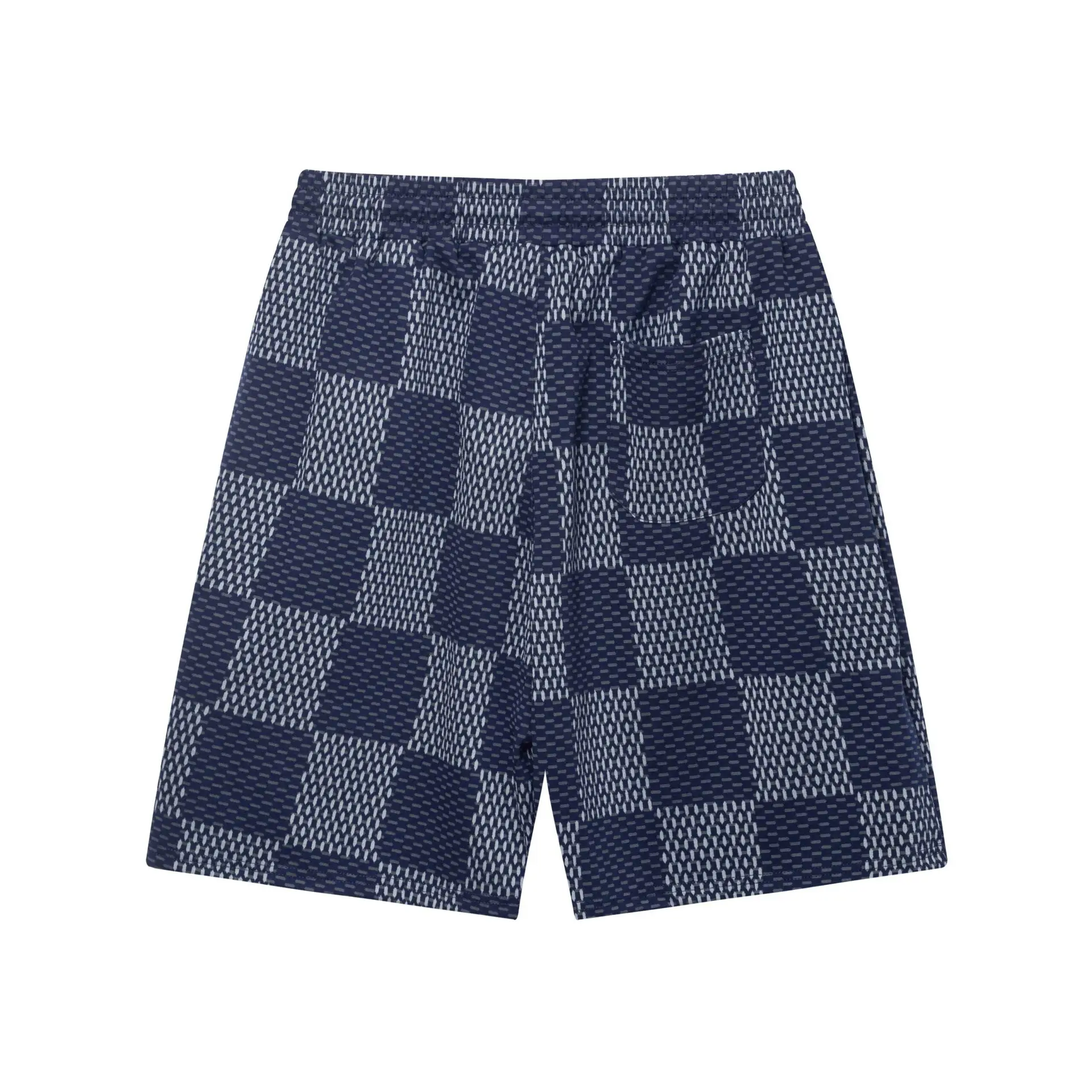 Classic Checkerboard Logo Shorts