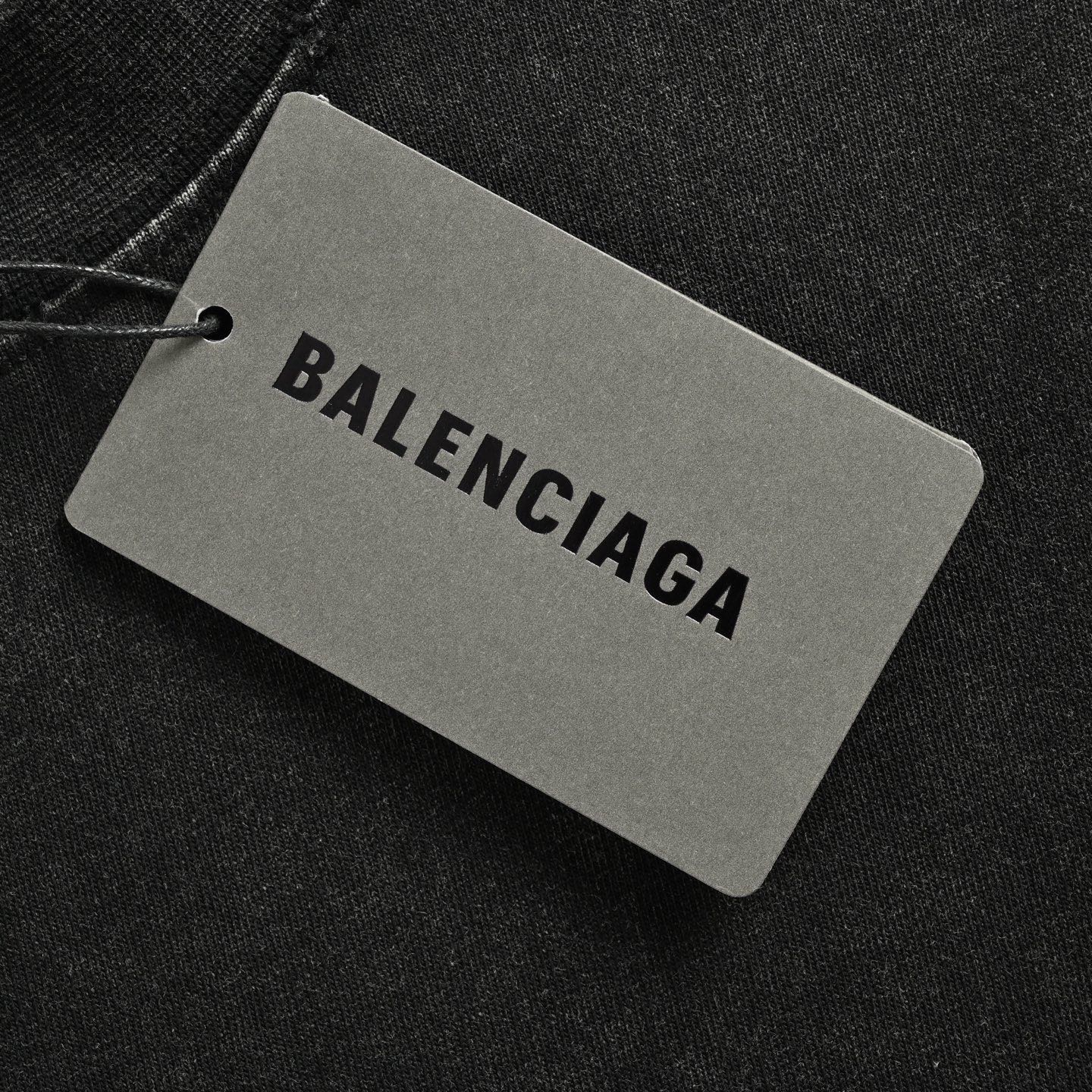 Heart Letters Hole Washed Short Sleeve T-shirt