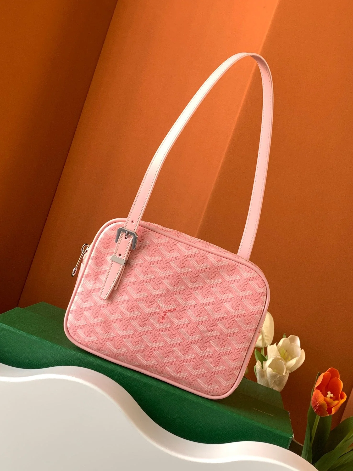 Toast Bag 21CM Pink Canvas