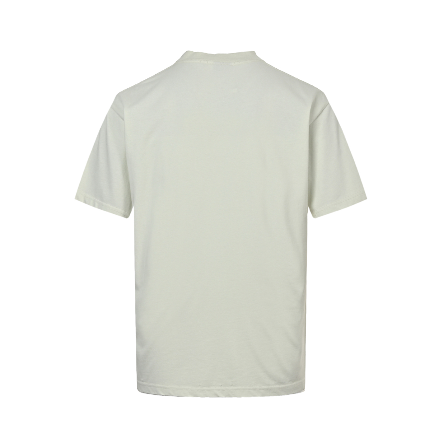 Melting Letters Print Short Sleeve T-Shirt