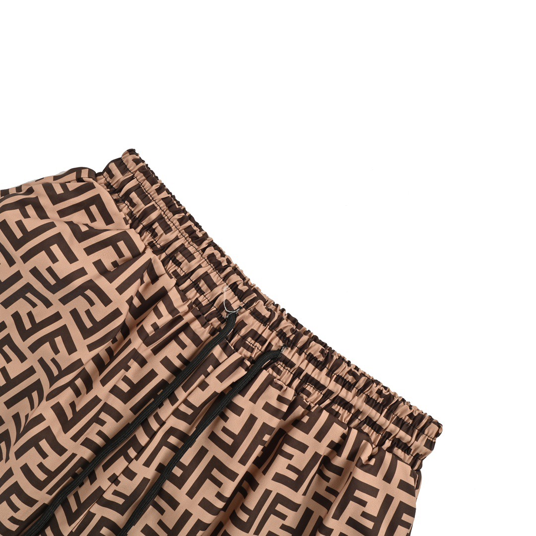 24SS FF All-Over Print Beach Shorts