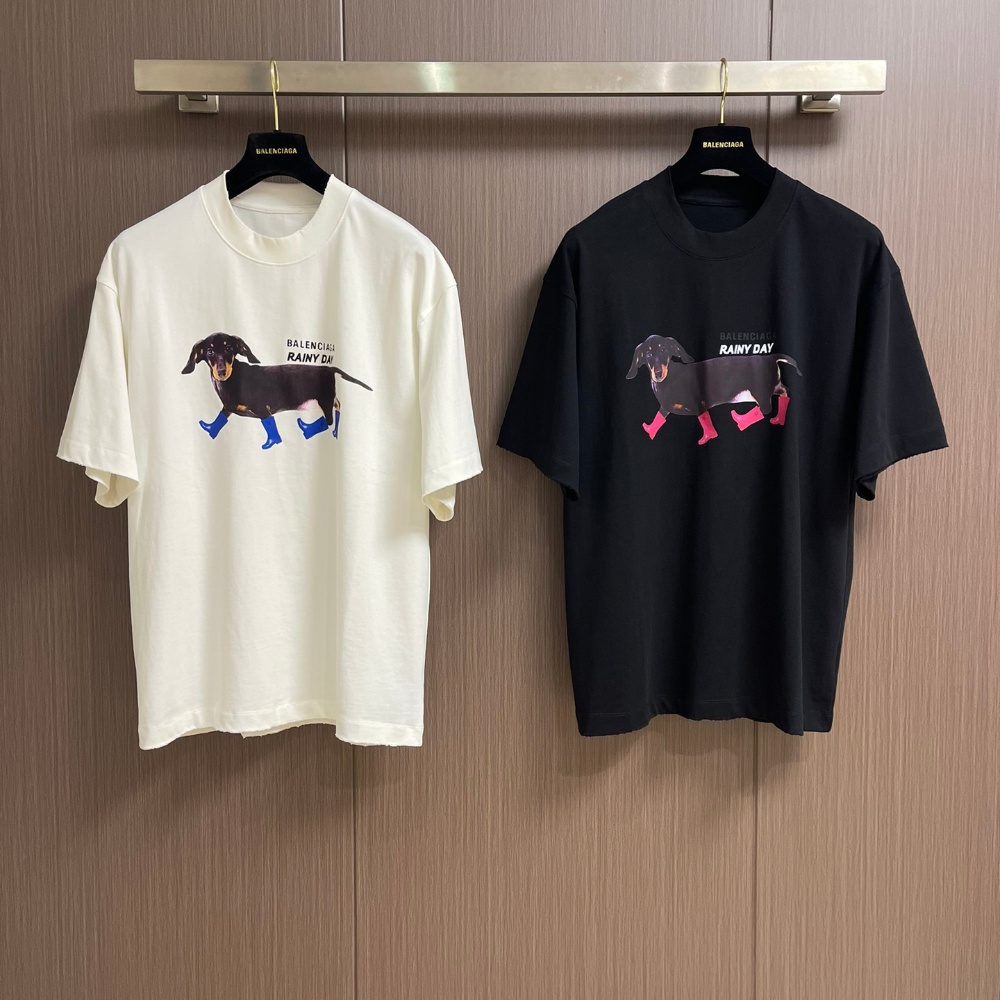 Cartoon Series Printed Short Sleeve T-Shirt