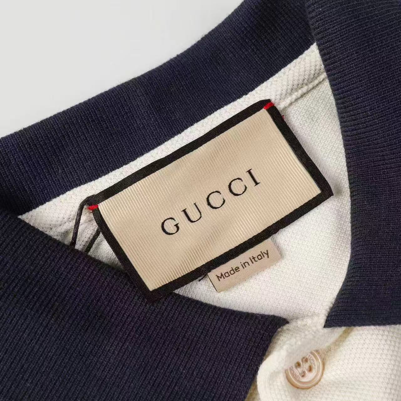 Embroidered Patch Polo Shirt