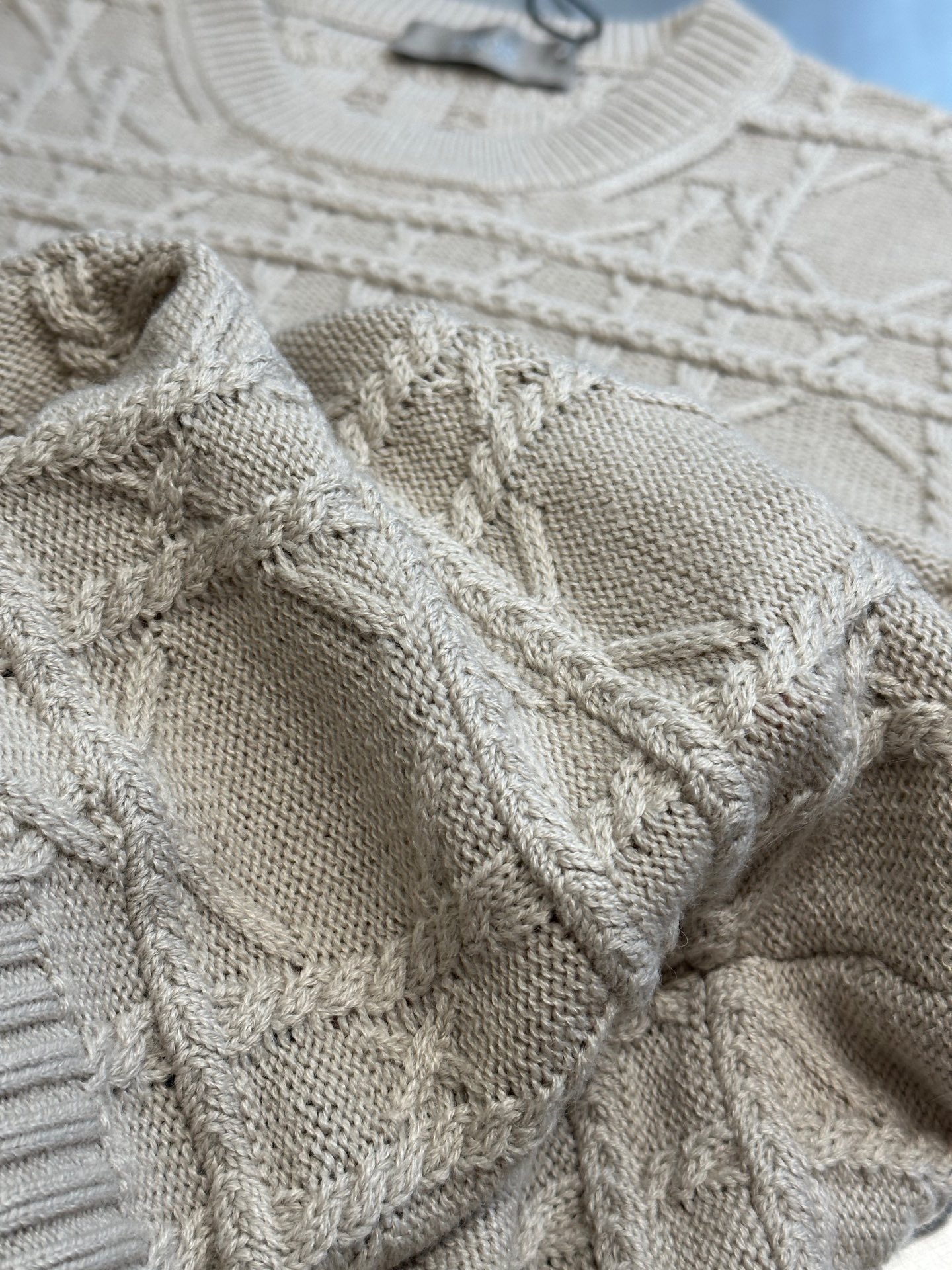 Cannage Crew Neck Sweater