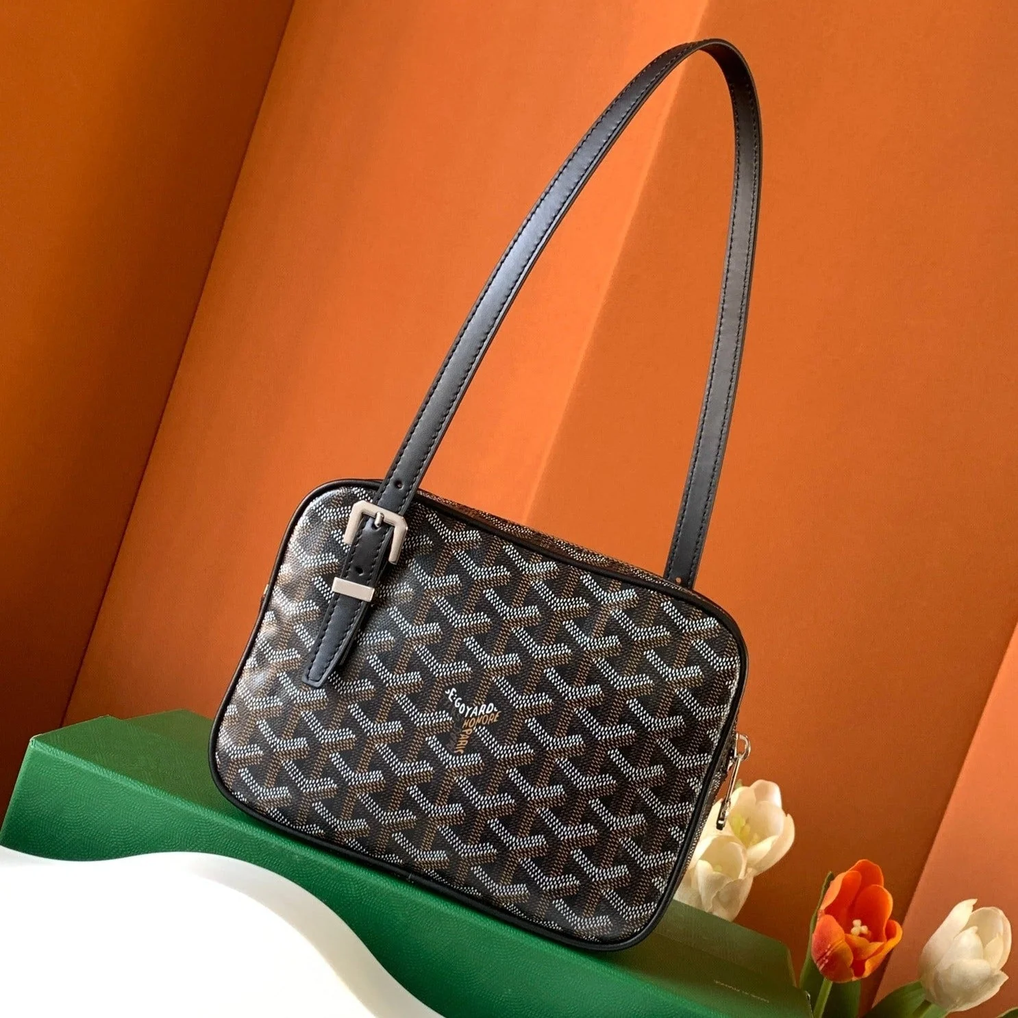 Toast Bag 21cCM Black Canvas