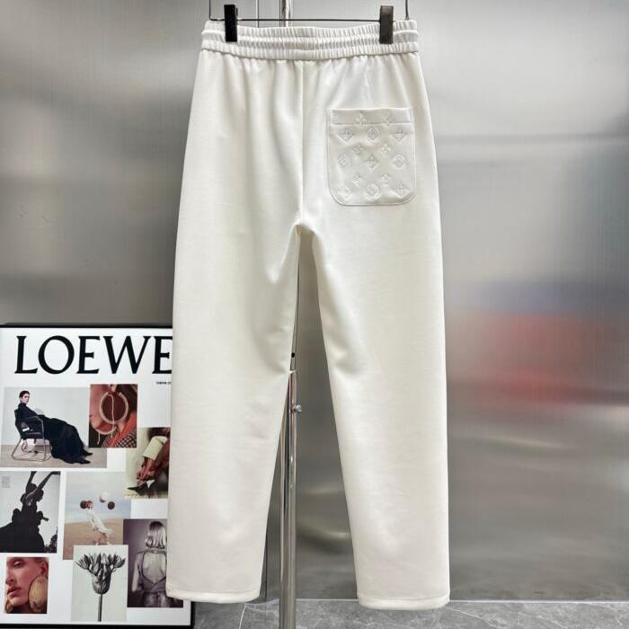 Embroidered Logo Casual Pants