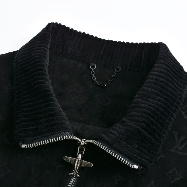 Suede Stand Collar Jacket