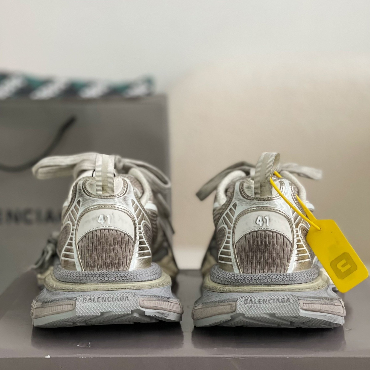 White Silver Summer Mesh