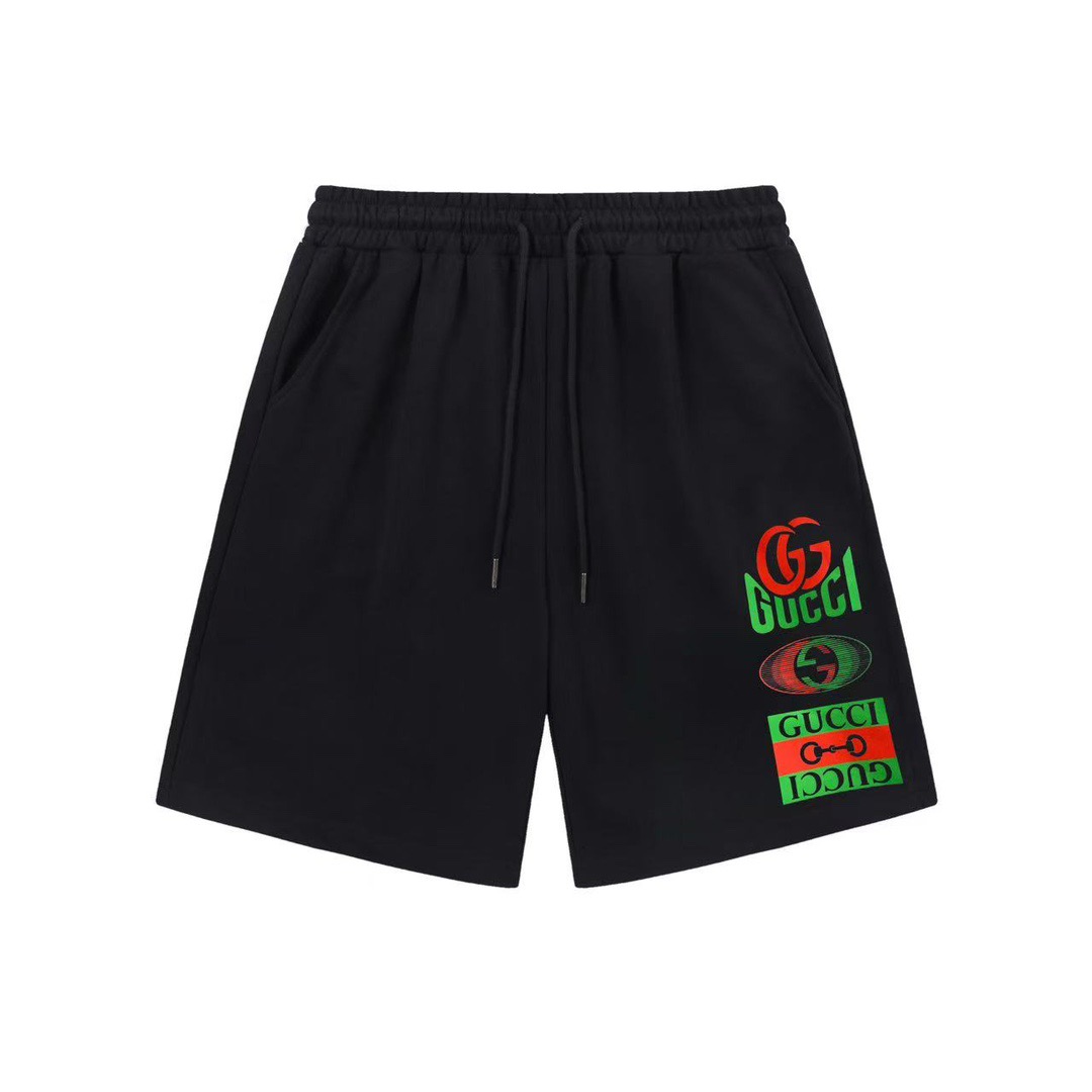 Drawstring Casual Lettering Shorts