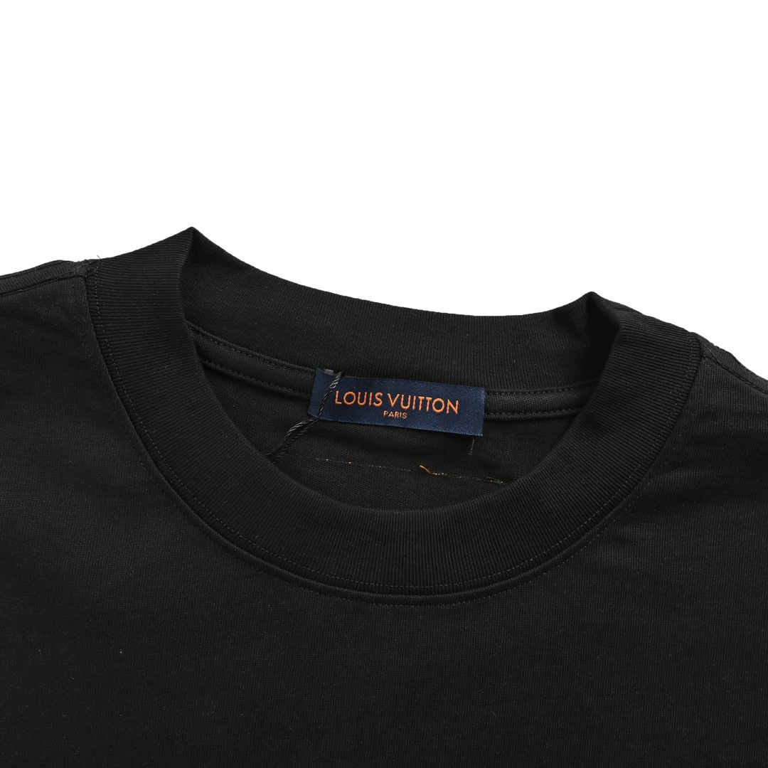 Foam Printed Lettering T-shirt