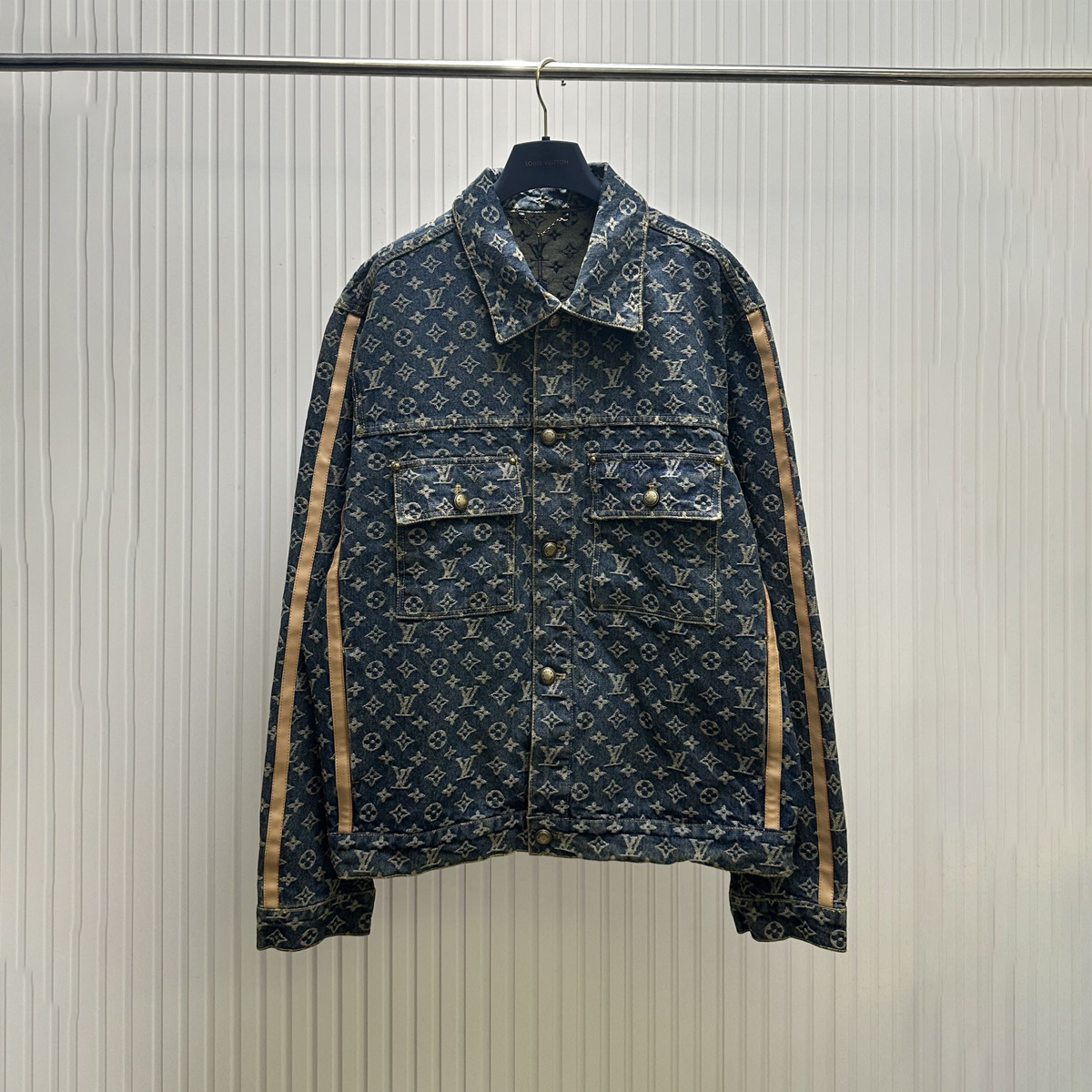 Denim Jacket With Monogram