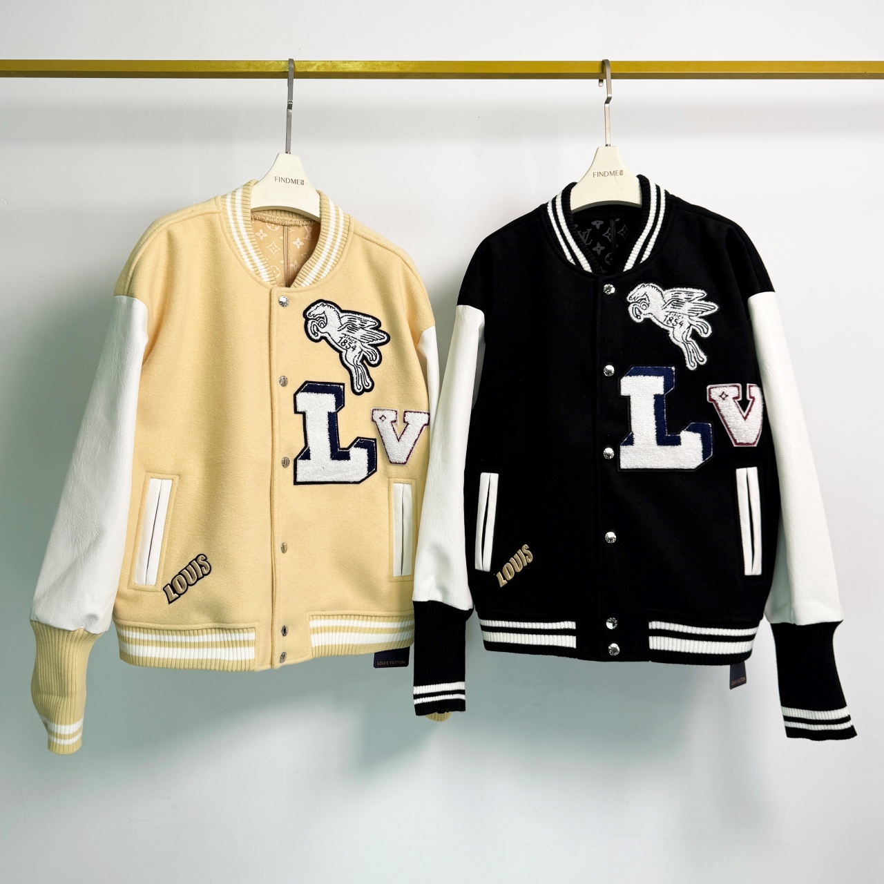 Autumn And Winter Leather Patchwork Baseball Casual Jacket