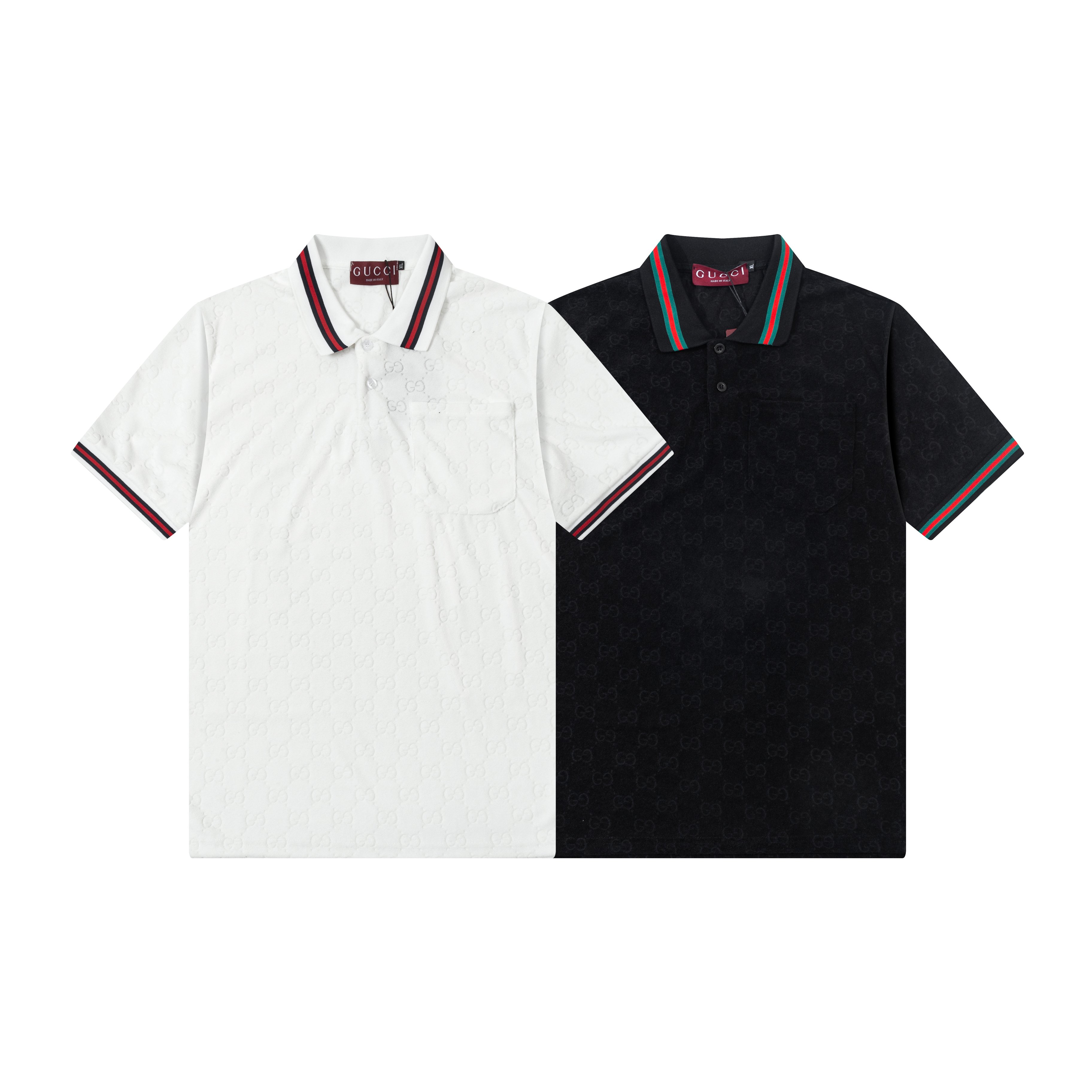 Black/White Jaqueta polo