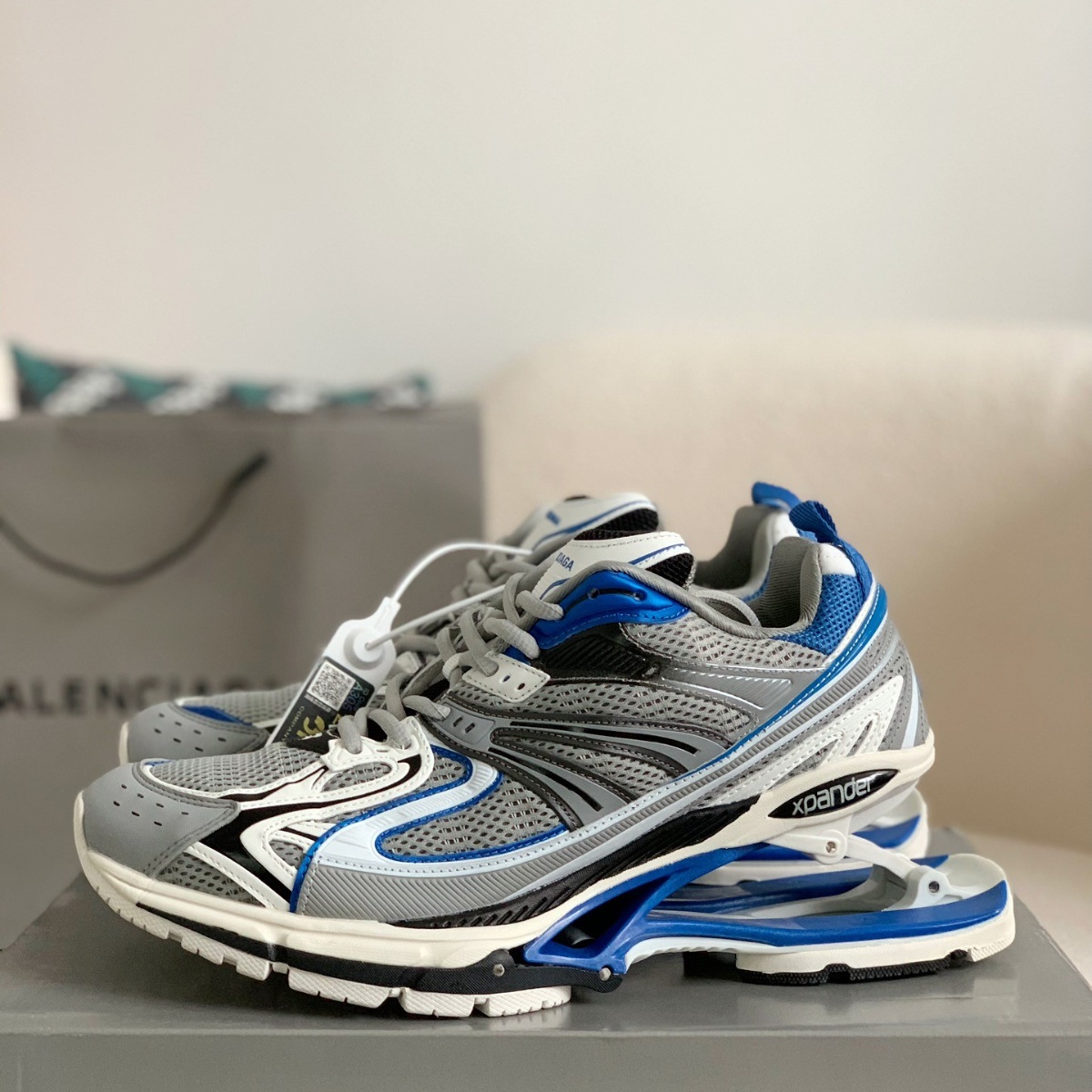 Blue Marathon Running Shoes/Sneakers