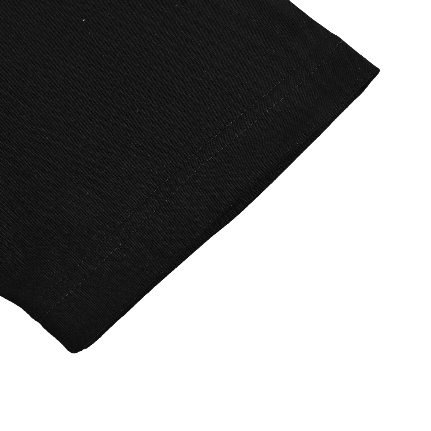 Ink embroidered lettering T-shirt