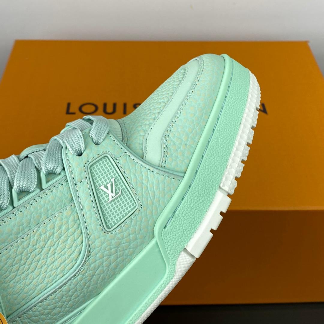 Mint Green White Trainer