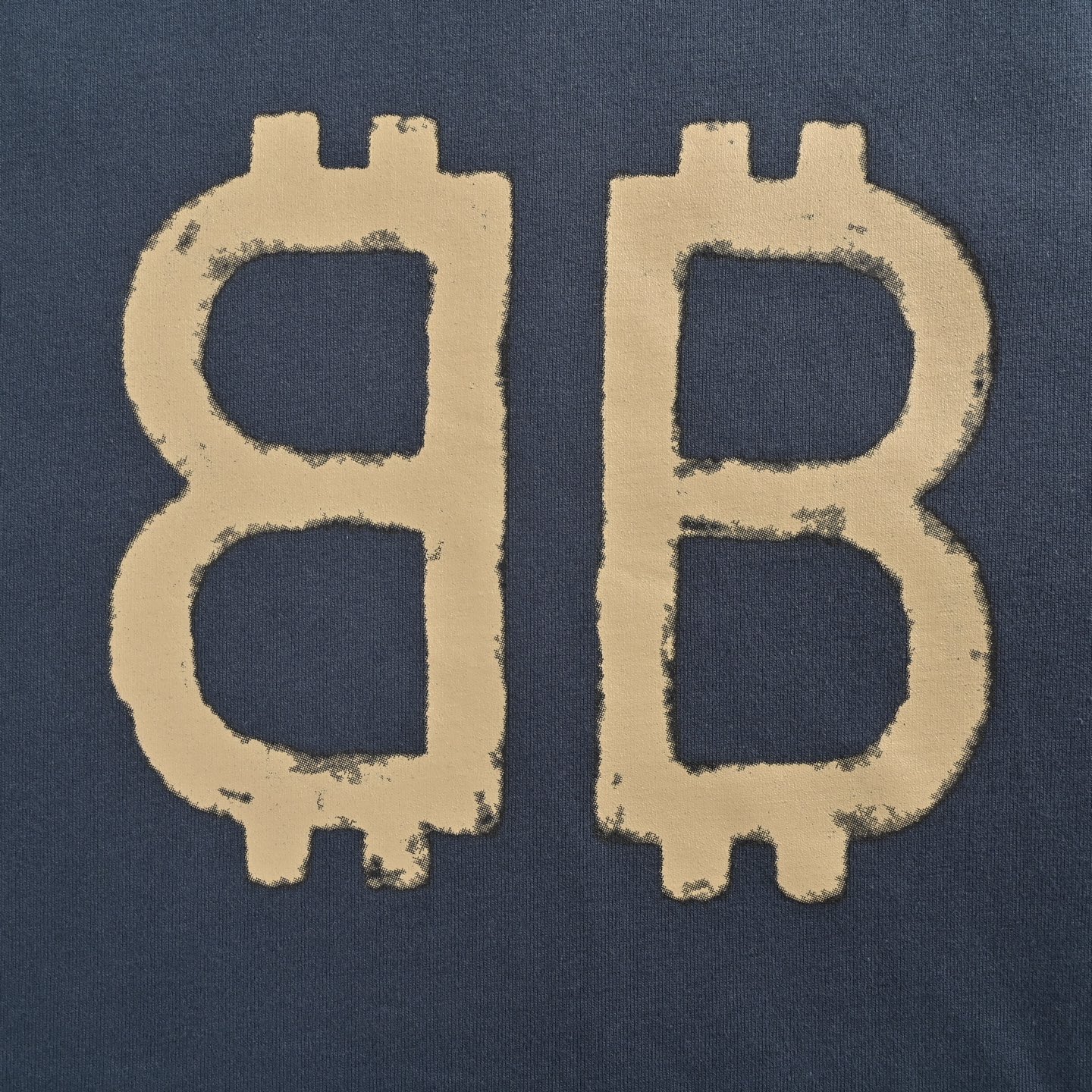 Washed BB short-sleeved T-shirt