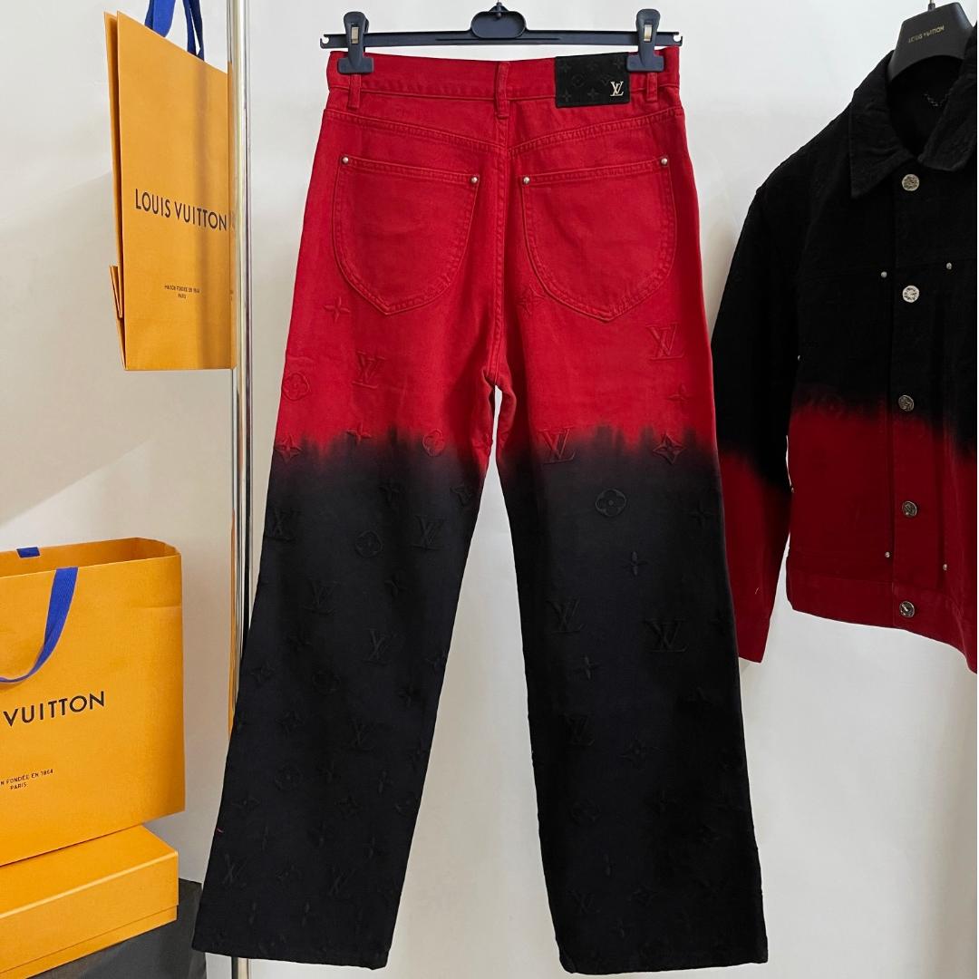 Red Gradient Jeans
