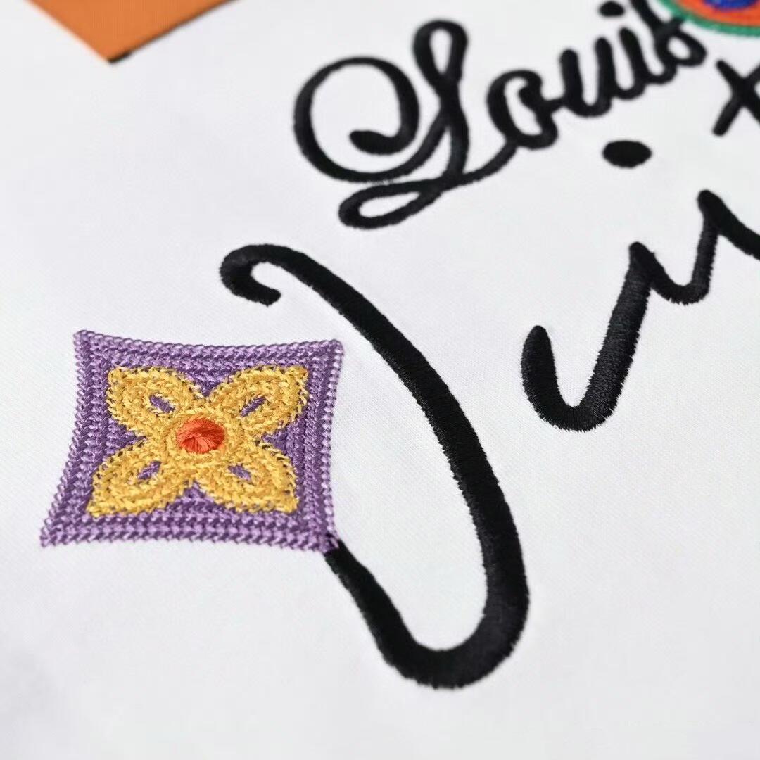 24ss floral print T-shirt