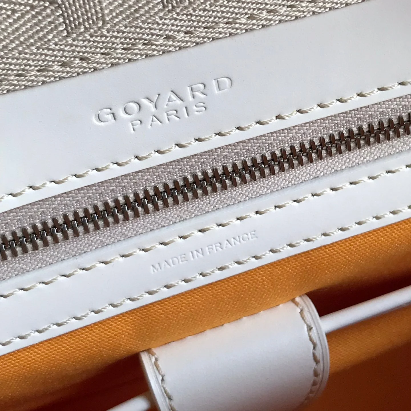 White Calfskin Handbag