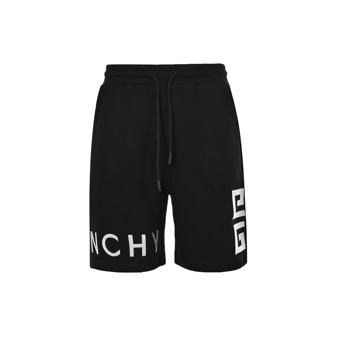 4G laminated print shorts