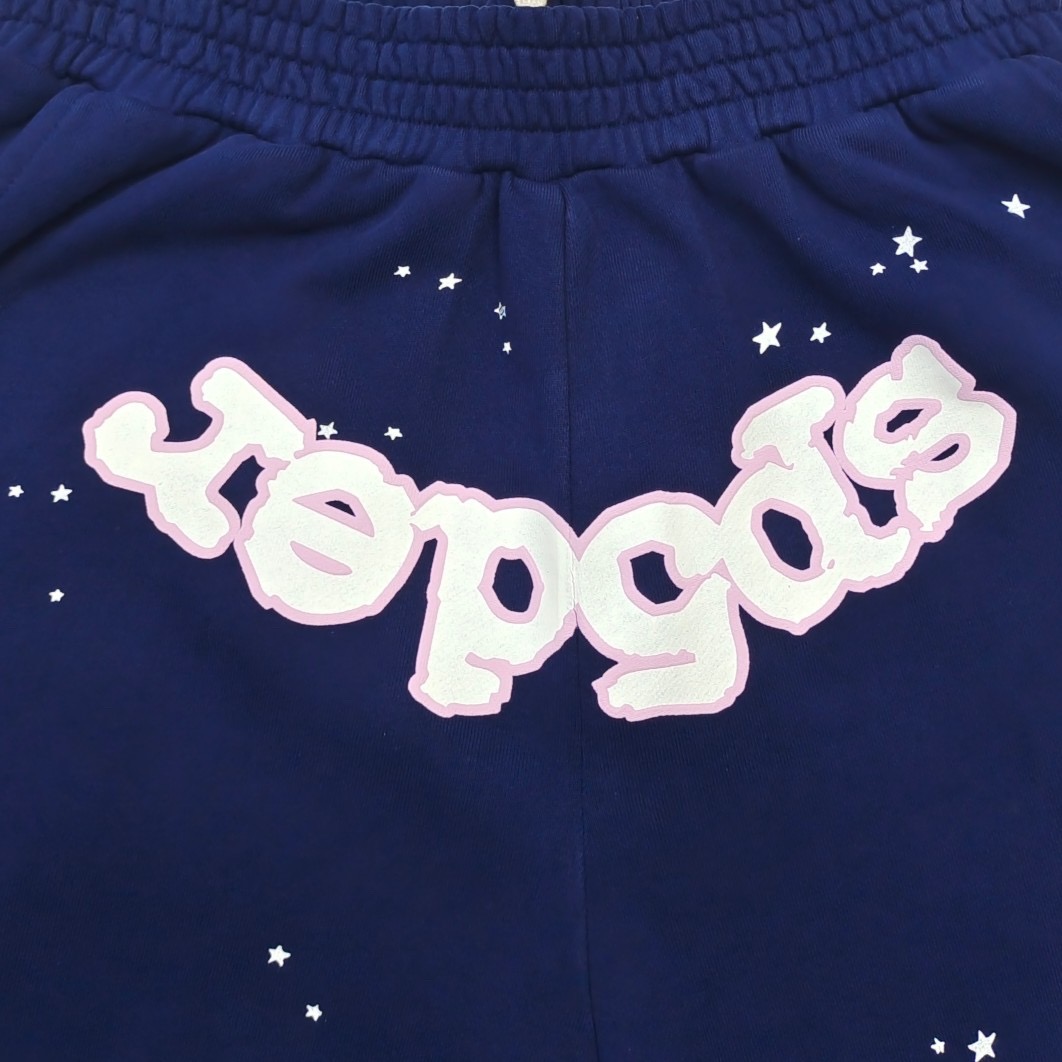 sp5der Print Heather Shorts