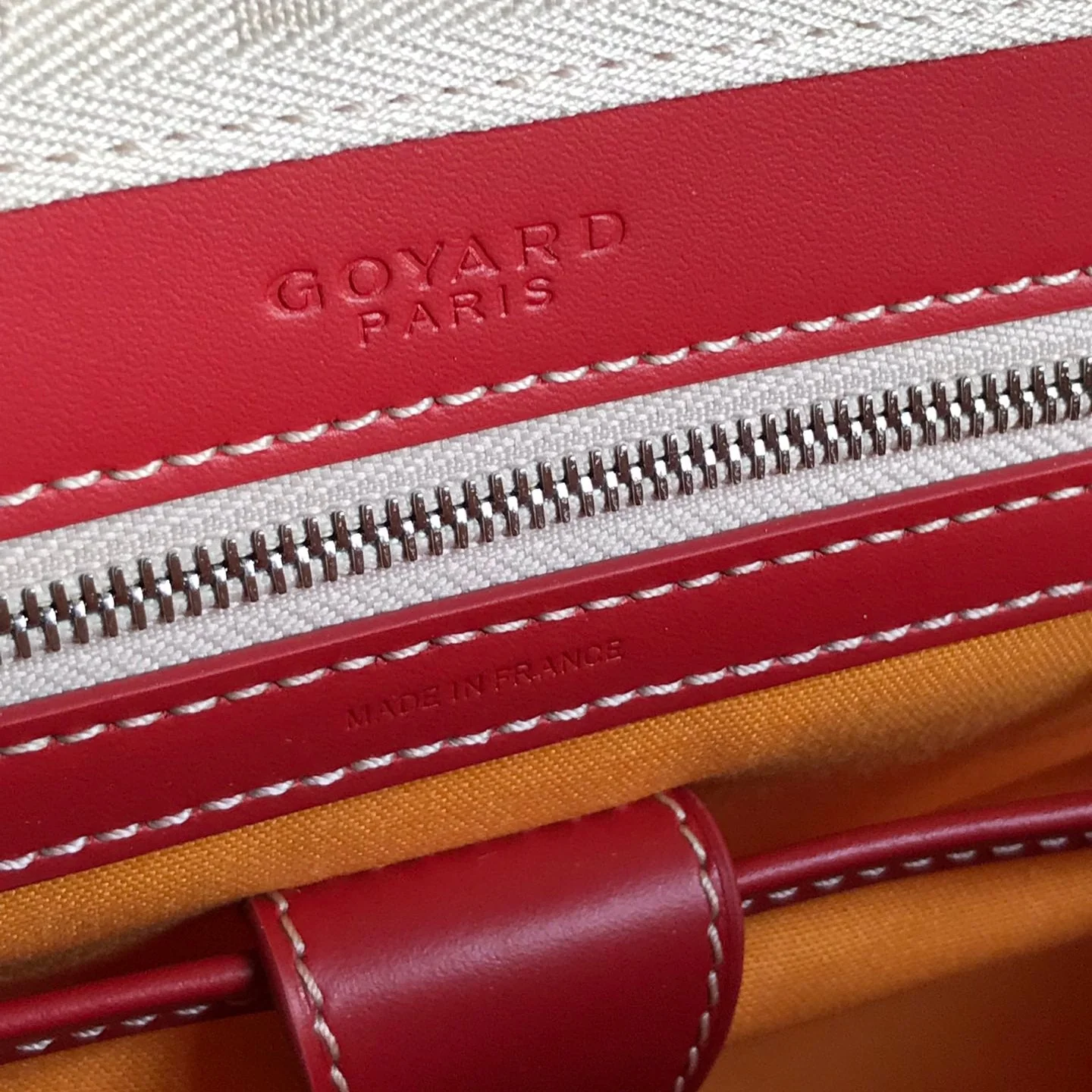 Red Calfskin Handbag