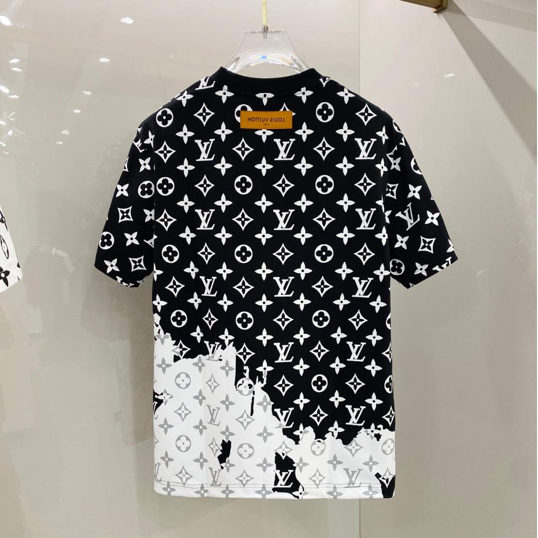 All over print cotton T-shirt