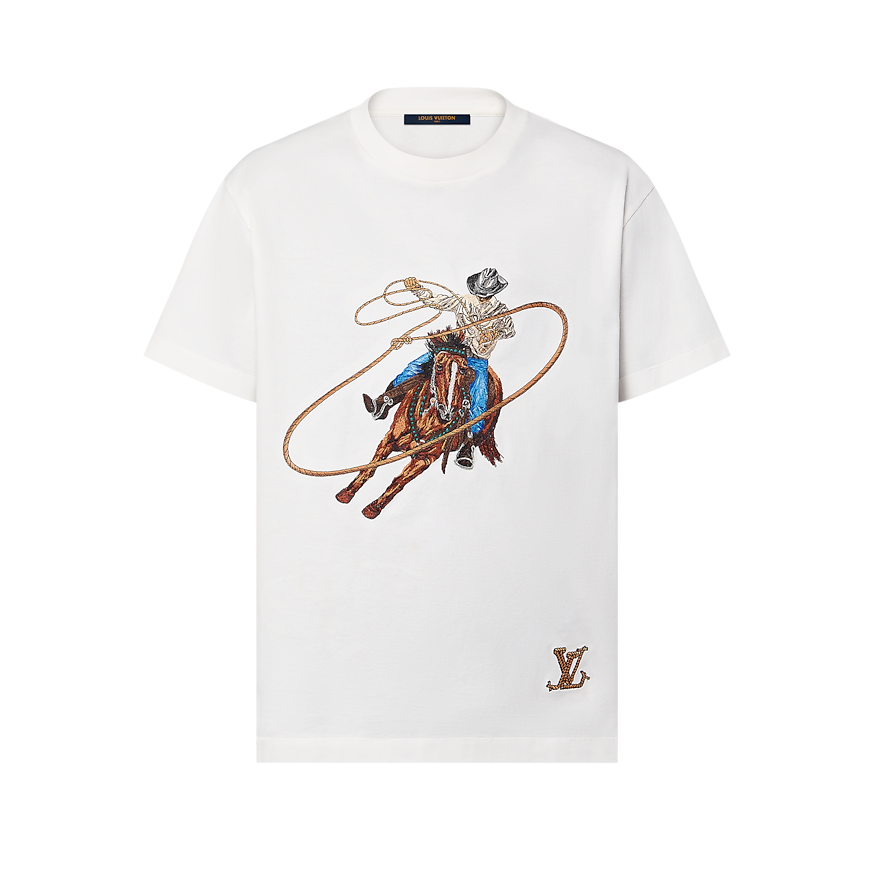 Heavy Embroidery T-shirt