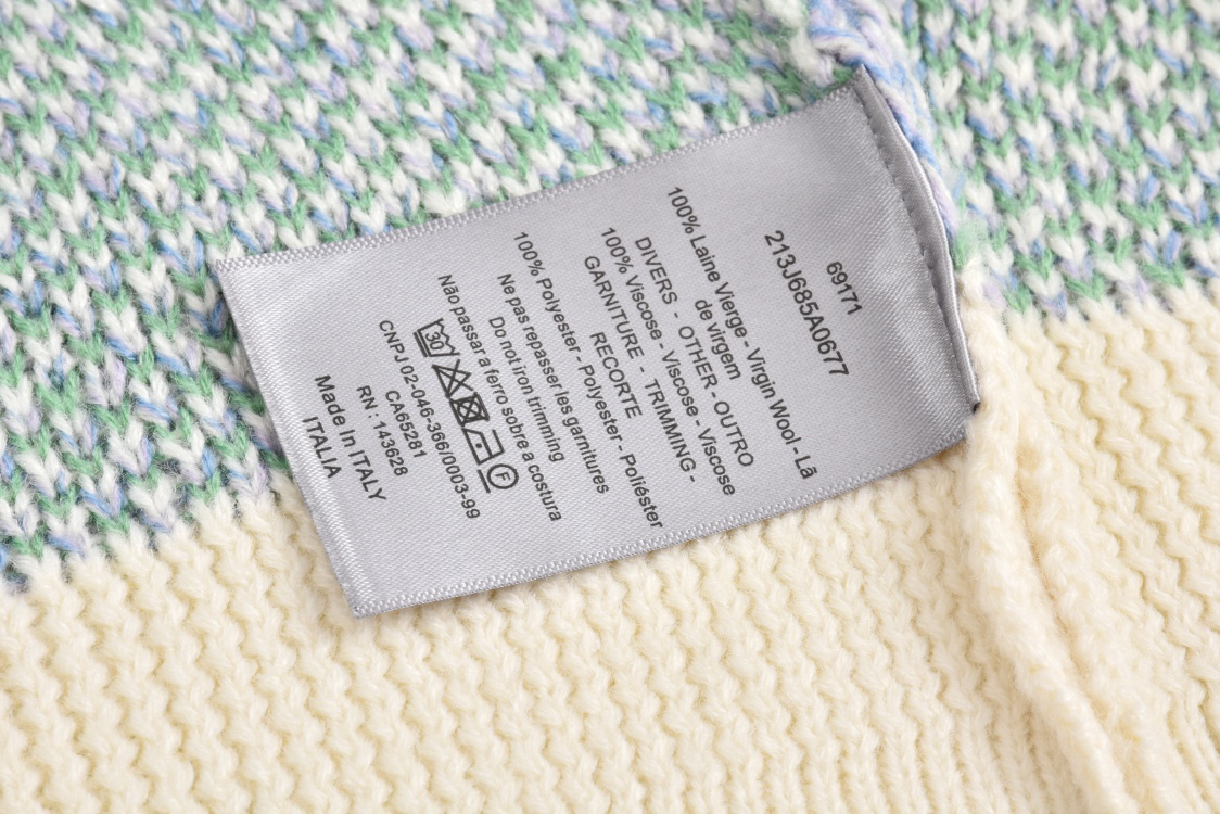 All Over Print Jacquard Cardigan Sweater