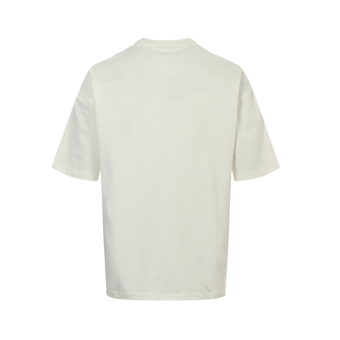 25ss shadow letter embroidered short-sleeved T-shirt