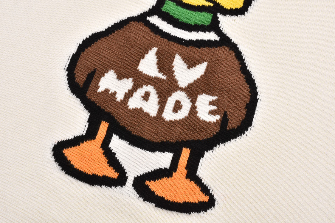 Duck Jacquard Knit T shirt