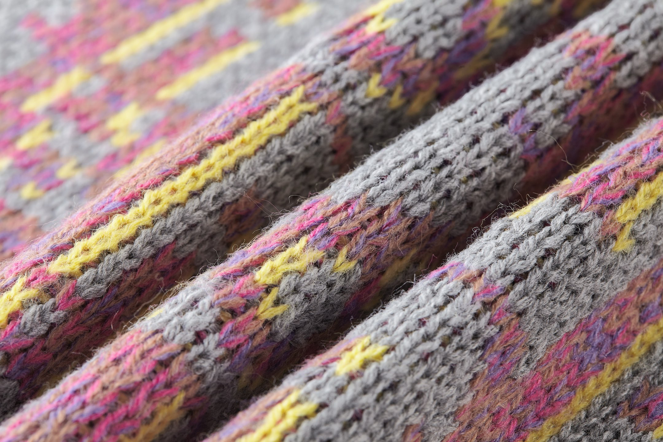 CD jacquard round neck sweater