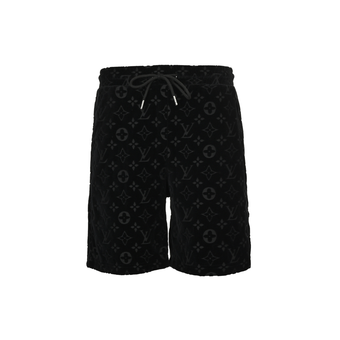 Towel flocking monogram jacquard shorts
