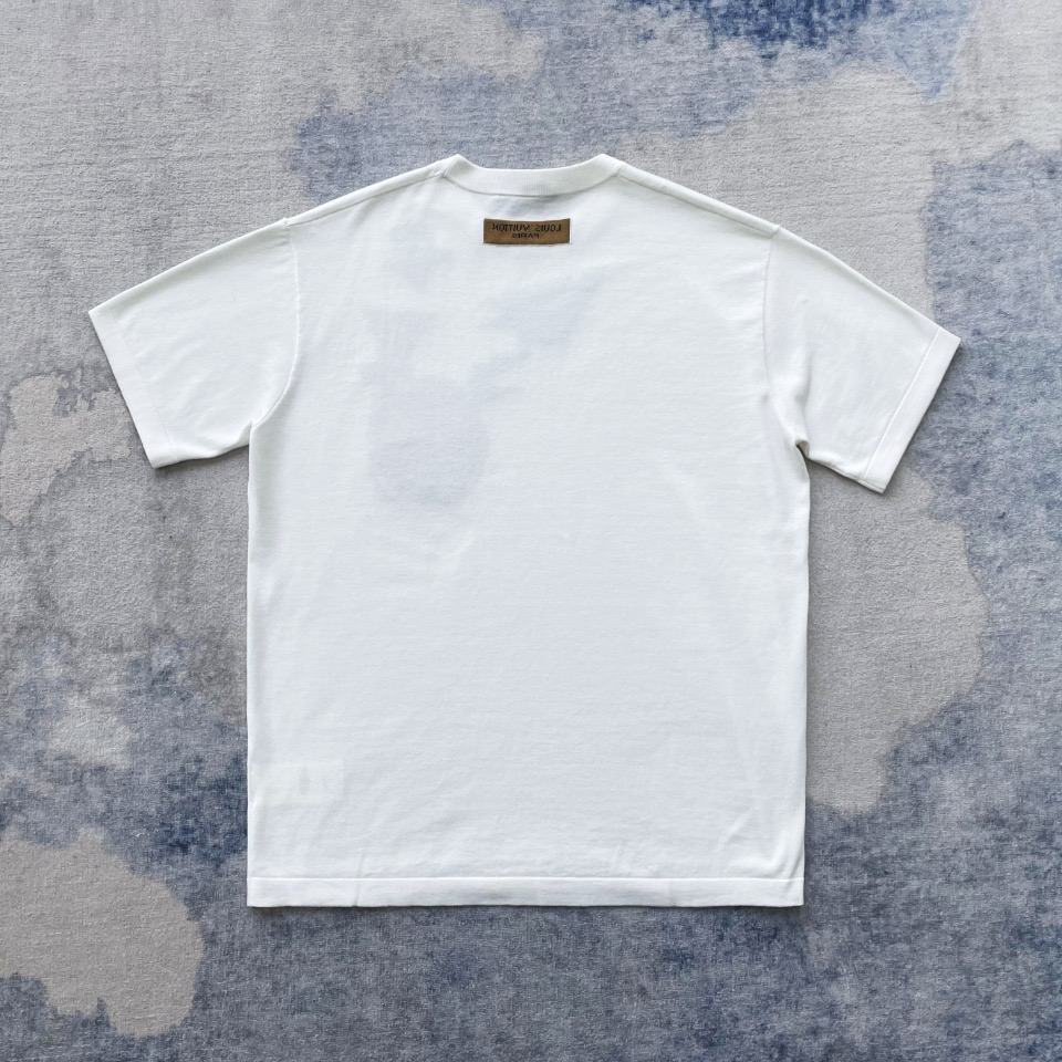 Comic Paper Plane Knitted T-shirt