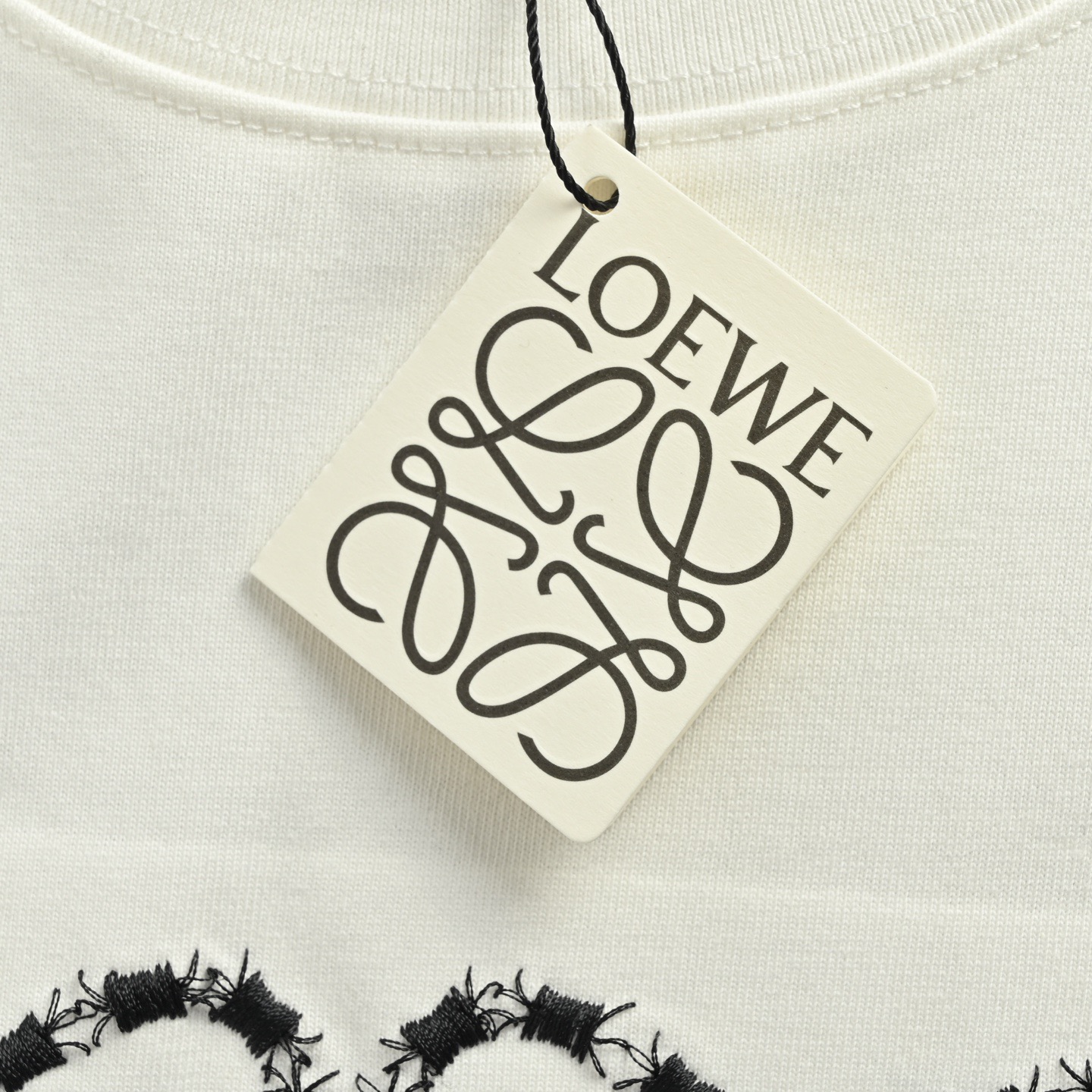 25ss Embroidered Logo Short-Sleeve T-Shirt