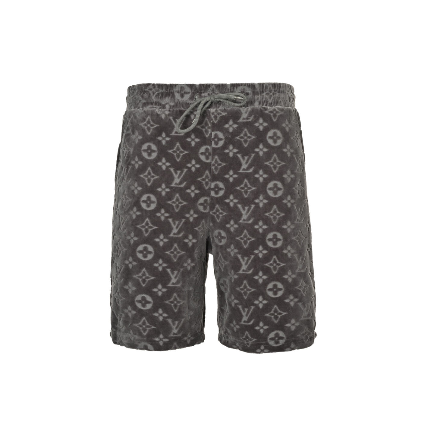 Towel flocking monogram jacquard shorts