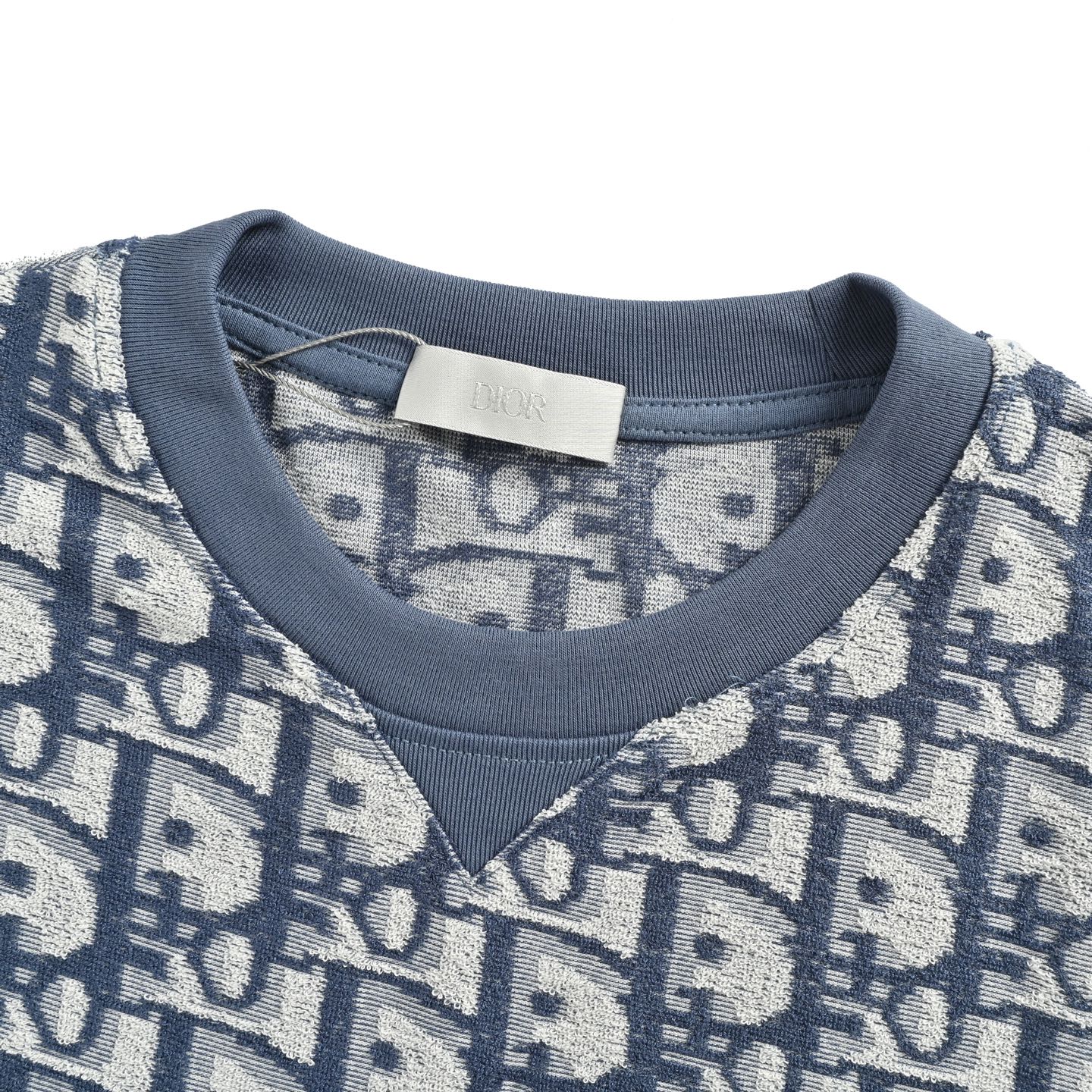 Knitted Jacquard Graphic T-shirt