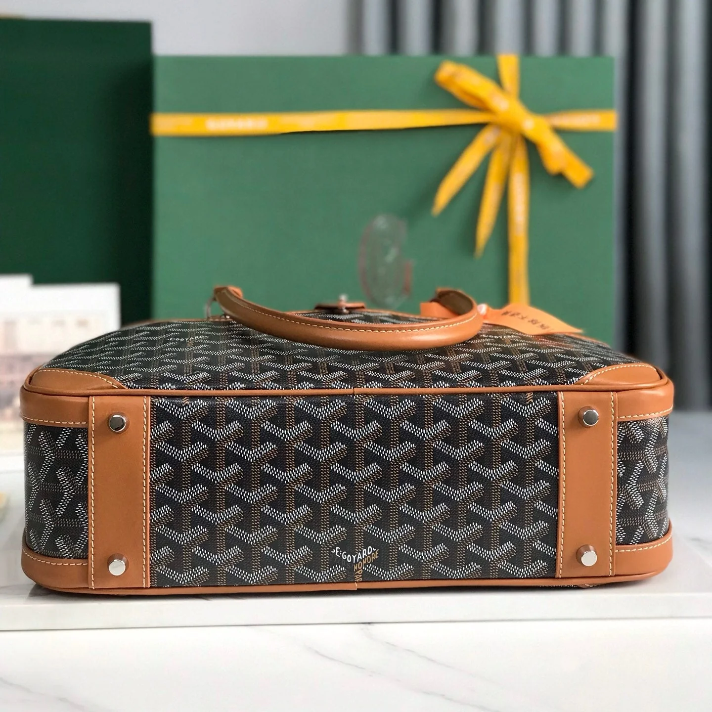 Tan Calfskin Handbag