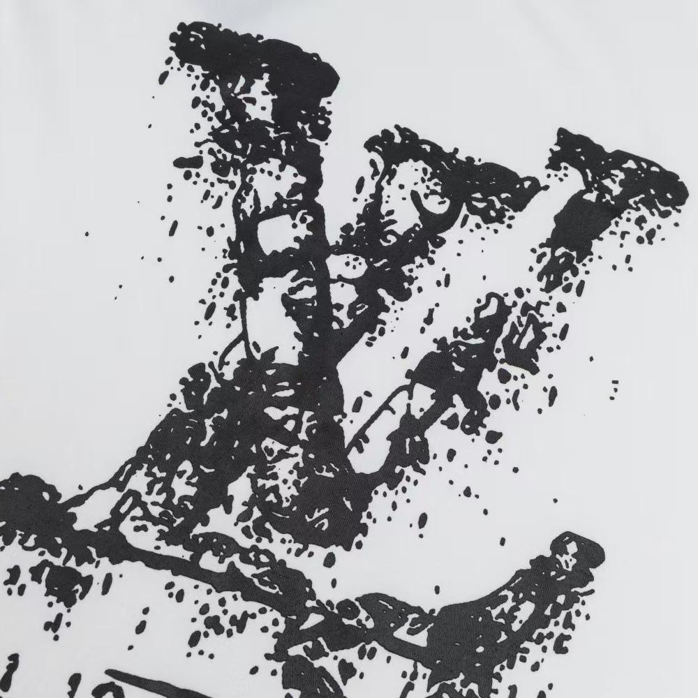 New Gradient Letter T-shirt