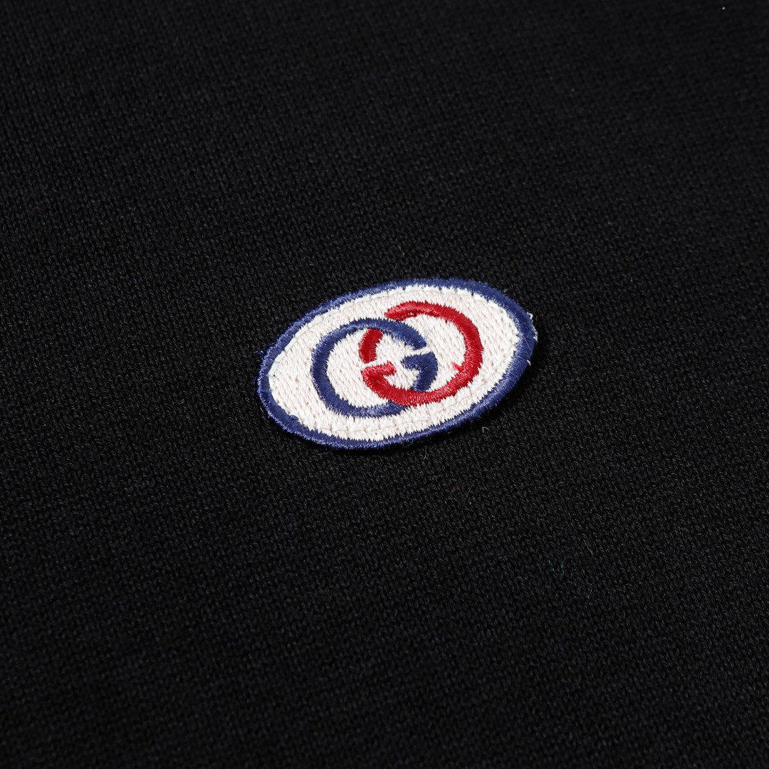 Pocket embroidered small logo knitted Polo