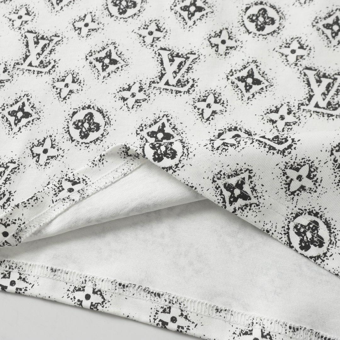 2025 Spring and Summer Classic Print Graffiti T-shirt