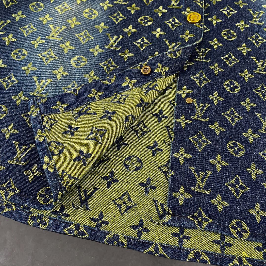 Rainbow Washed Denim Shirt