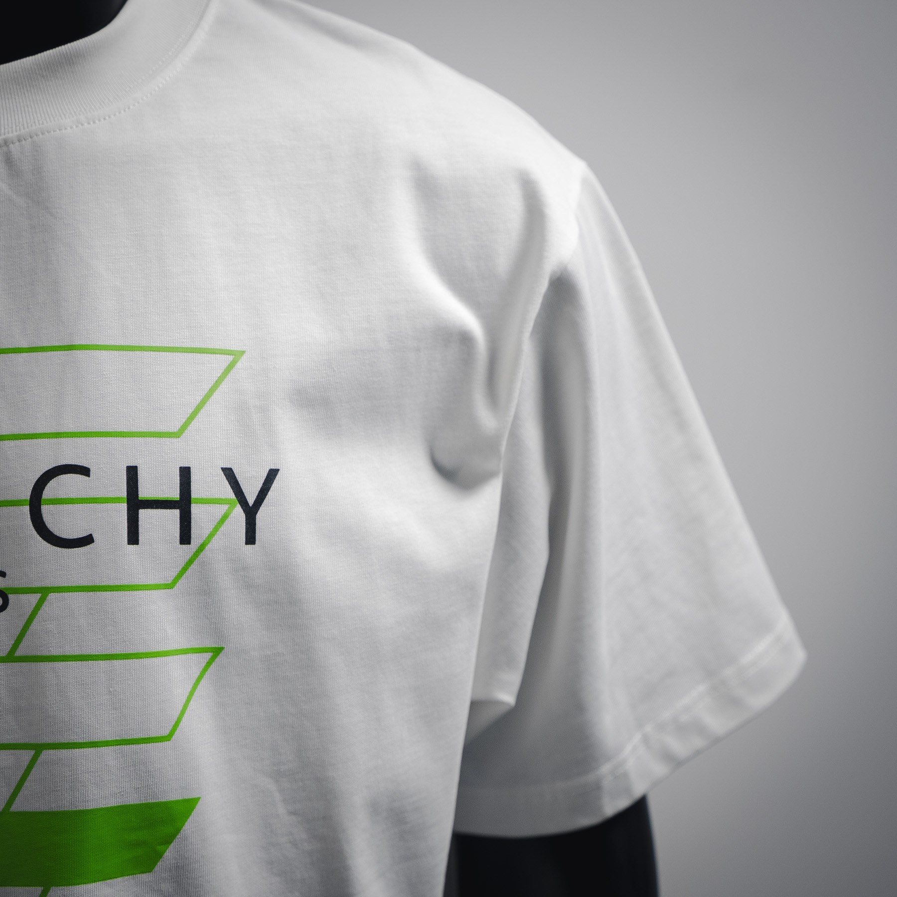 25ss folded big G print short-sleeved T-shirt