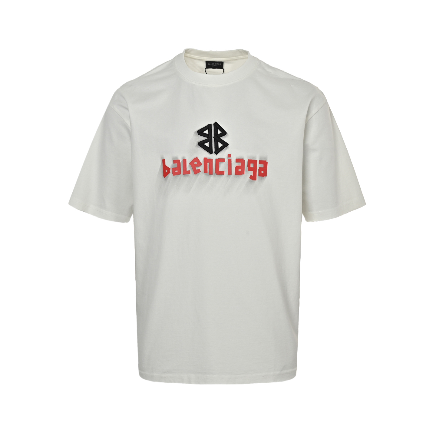 Embroidered Ghost Inkjet T-shirt